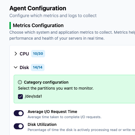 UI config process